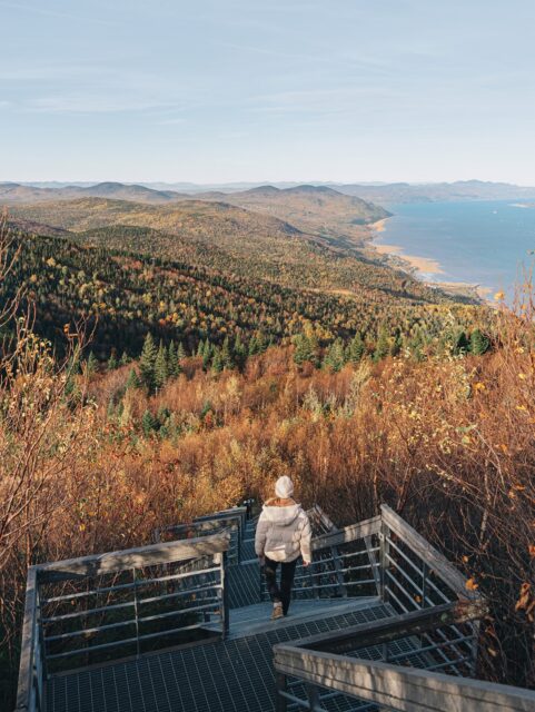 Cette vue imprenable depuis la tour du Buton 😍

Pour y accéder, il suffit d’emprunter un court sentier au cœur de l’iconique station de ski Le Massif de Charlevoix!
 ❄️ En hiver, dévaler ici les pistes avec une vue plongeante sur le fleuve Saint-Laurent doit être juste fou ! Je n’ai jamais skié dans cette station, mais ça donne clairement envie d’y venir cette saison 🥹

D’ailleurs, quelles sont tes stations de ski préférées au Québec ? ⛷️

Voici les infos pour cette courte randonnée👇 N’oublie pas d’enregistrer ce post pour plus tard !

📍Tour du Buton
🥾2,3km (boucle)
📈 50m de dénivelé
🚗 3h30 de Montréal I 1h de Québec
🆓 Gratuit
🔎 Accès : stationne-toi au parking principal de la station de ski du massif de Charlevoix. Le sentier débute à droite des télésièges et tout du long il y a des panneaux pour t’indiquer le chemin

👉 Abonne-toi à @desousa.cindy pour plus de contenus