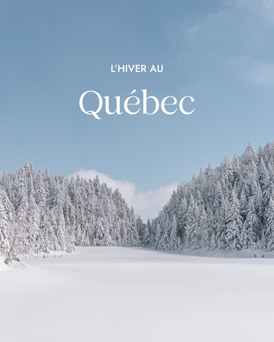 L’hiver est officiellement là ❄️ Et au Québec il faut dire que cette saison est vraiment surprenante ! C’est d’ailleurs ce qui en fait ma saison préférée 🤍 Celle que j’adore explorer, vivre pleinement et photographier pour ses incroyables paysages tout blancs ⛷️⛸️🥾📸

J’ai hâte de découvrir vos aventures hivernales et de vous partager mes plus belles images de la saison ✨

Bienvenue au solstice d’hiver ☃️